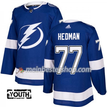 Tampa Bay Lightning Victor Hedman 77 Adidas 2017-2018 Blau Trikot Authentic - Kinder Tampa Bay Lightning Victor Hedman 77 Adidas 2017-2018 Blau Trikot Authentic - Kinder